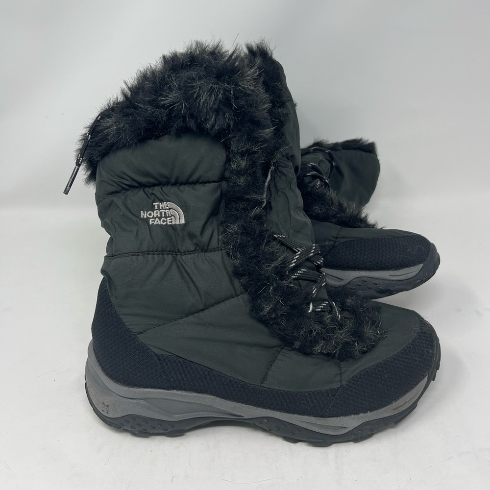 The North Face Nuptse Winter Boots; kids size 5